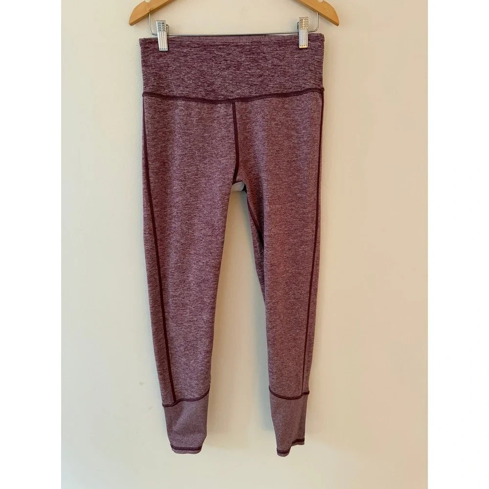 alo High Waist Alosoft Lounge Legging Parisian Pink Heather Medium